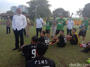 Jenguk PSMS Jelang Liga 2, Edy Rahmayadi Pasang Target Juara