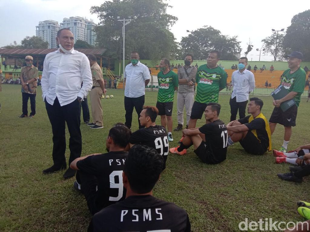 Jenguk PSMS Jelang Liga 2, Edy Rahmayadi Pasang Target Juara Jenguk PSMS Jelang Liga 2, Edy Rahmayadi Pasang Target Juara