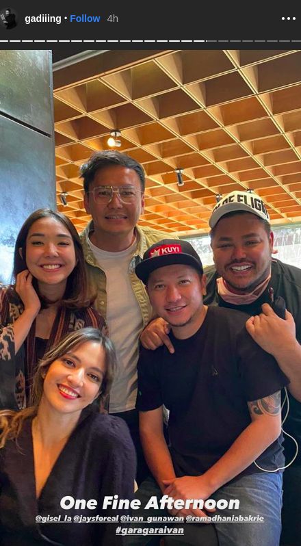 Gisel, Wijin, Gading, Ivan Gunawan, dan Nia Ramadhani