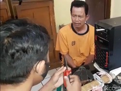 Pemuda di Sukabumi Gagalkan-Tangkap Pencuri Bergolok