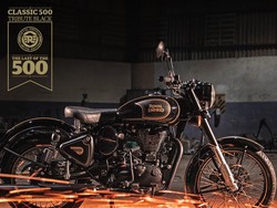 Era Mesin 500cc Royal Enfield Ditutup dengan Lahirnya Tribute Black Limited Edition