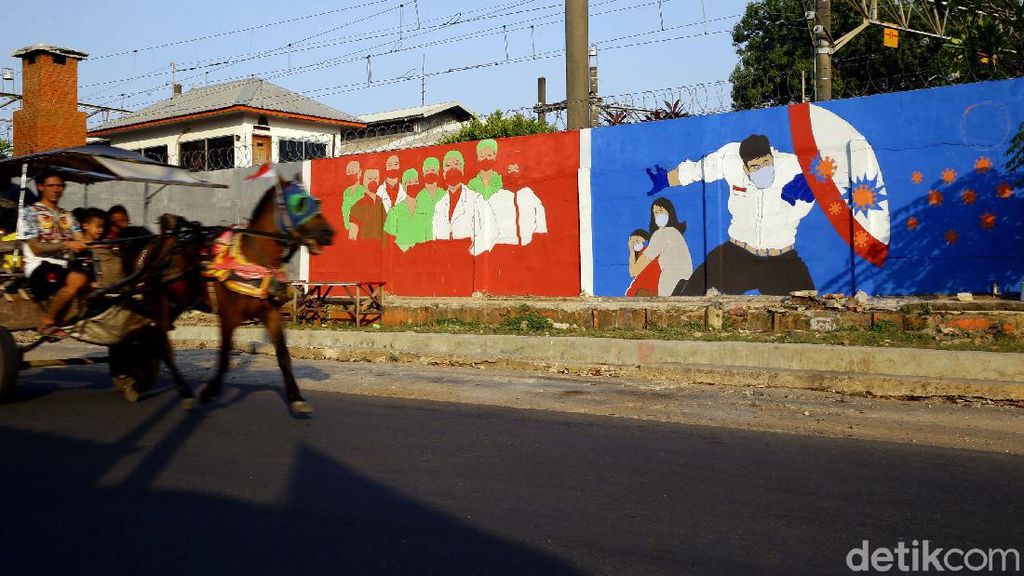 Aneka Mural Ini Ingatkan Warga dari Bahaya COVID-19 Aneka Mural Ini Ingatkan Warga dari Bahaya COVID-19