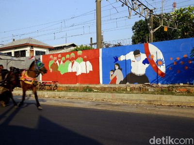 Aneka Mural Ini Ingatkan Warga dari Bahaya COVID-19