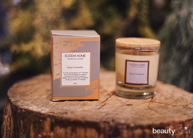 lilin aromatherapy dari euodia home ini dapat membuat ruangan di dalam rumah lebih segar