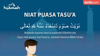 Bacaan Niat Puasa Tasua: Arab, Latin dan Terjemahannya