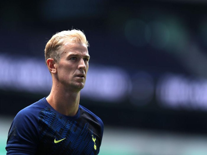 LONDON, ENGLAND - AUGUST 22: Joe Hart of Tottenham Hotspur during the Pre-season friendly match between Tottenham Hotspur and Ipswich Town  at Tottenham Hotspur Stadium on August 22, 2020 in London, England. (Photo by Catherine Ivill/Getty Images)