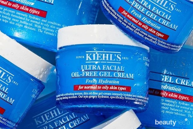 salah satu rekomendasi pelembap gel ringan buat dicoba yaitu Kiehl's Ultra Facial Oil-Free Gel Cream