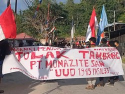 Aliansi Pemuda Demo Tolak Tambang Logam Tanah Jarang, Ini Kata Bupati Mamasa