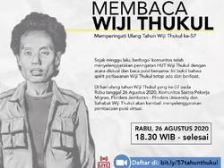 Peringati Ulang Tahun Wiji Thukul, Pembacaan Puisinya Digelar Malam Ini