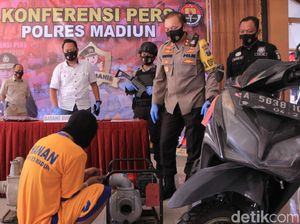 Pria di Madiun Curi 9 Mesin Pompa Air dan Menjualnya dalam Facebook