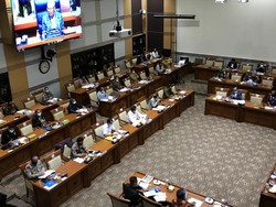Komisi III DPR Gelar Rapat Bareng Menkum HAM, Kejagung-Polri Bahas Anggaran