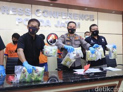 Amankan Dua Jaringan Malaysia, Polisi Sita 8,4 Kilogram Sabu