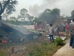 Warga Protes Klaim Tanah Grand Sultan di Medan, Plang Dicabut-Gubuk Dibakar