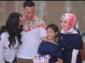 Adem! Zaskia Gotik Akur dengan Mantan Istri Sirajuddin