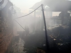 6 Rumah di Depok Kebakaran, Diduga Akibat Korsleting Listrik