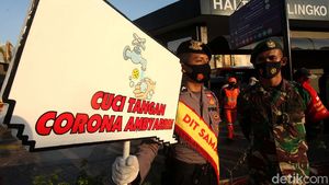 Ada Sosialisasi Pencegahan Corona di Stasiun Tanah Abang