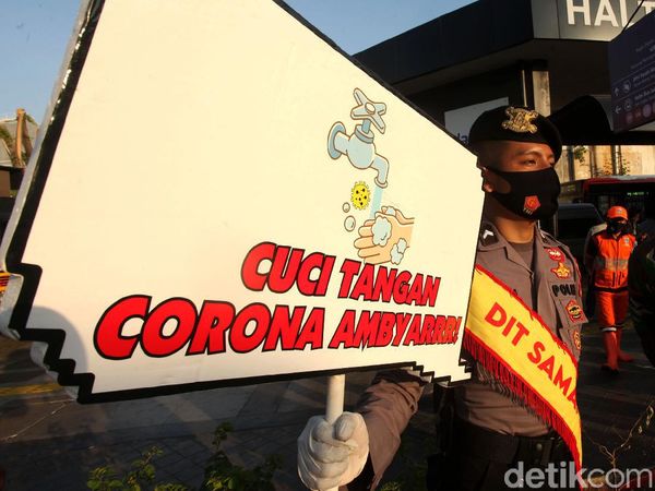 Ada Sosialisasi Pencegahan Corona di Stasiun Tanah Abang