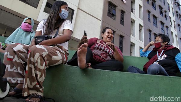 Aktivitas New Normal Rusun Rorotan di Masa Akhir PSBB Jakarta