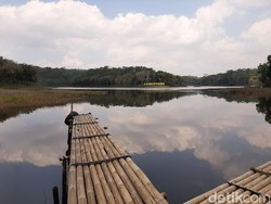 Musim Kemarau, Debit Air Situ Sanghyang Tasikmalaya Surut