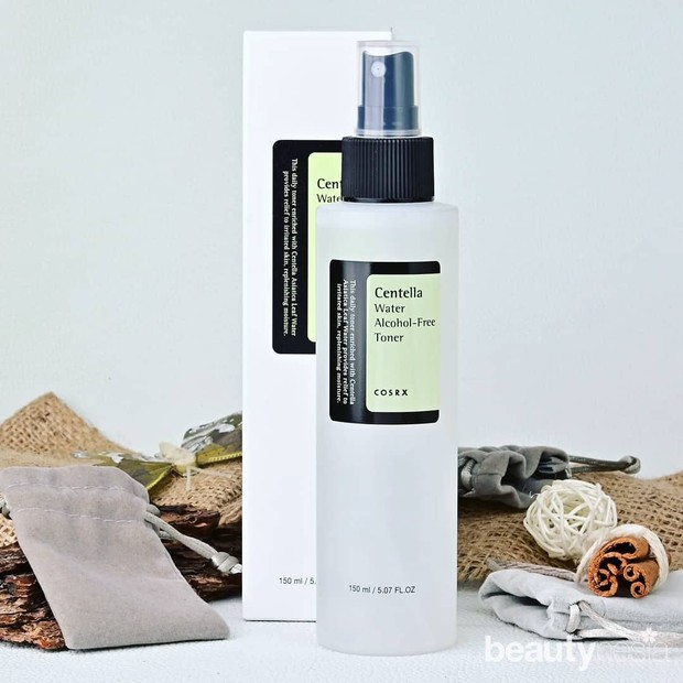 instagram.com/flawooo/ Toner wajah berbahan centella asiatica