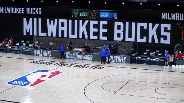 Foto: Laga Playoff NBA Diboikot Buntut Penembakan Jacob Blake