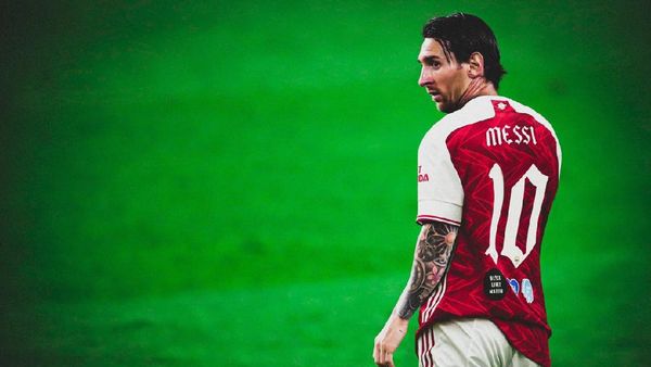 Penampakan Messi dengan Berbagai Jersey