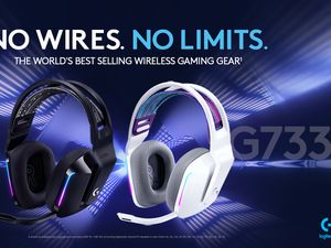 Logitech G733 Lightspeed, Headset Nirkabel Berlatensi Rendah