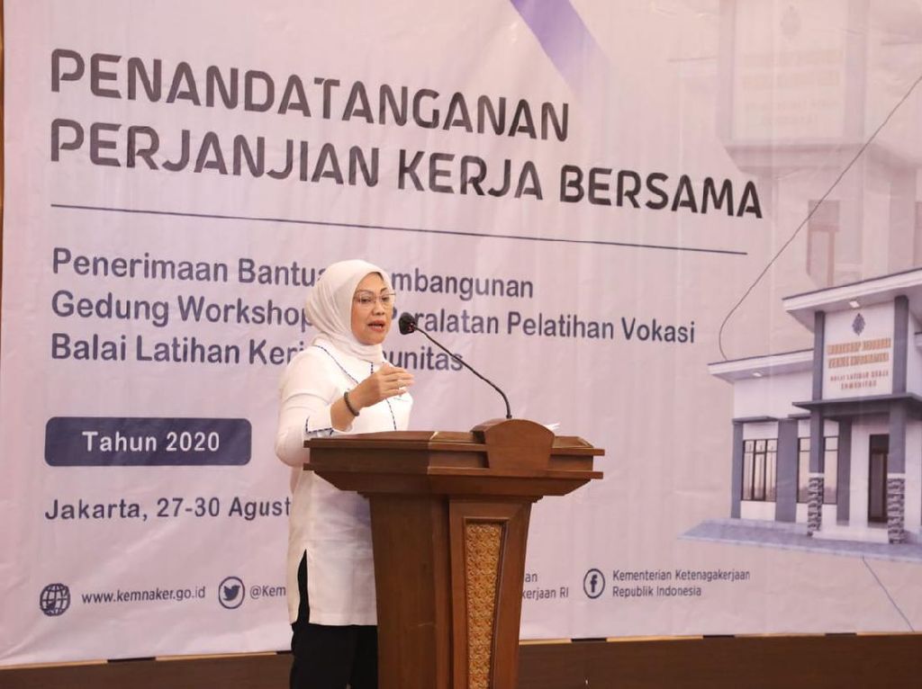 5 Serikat Pekerja Dapat Bantuan BLK Komunitas dari Menaker 5 Serikat Pekerja Dapat Bantuan BLK Komunitas dari Menaker