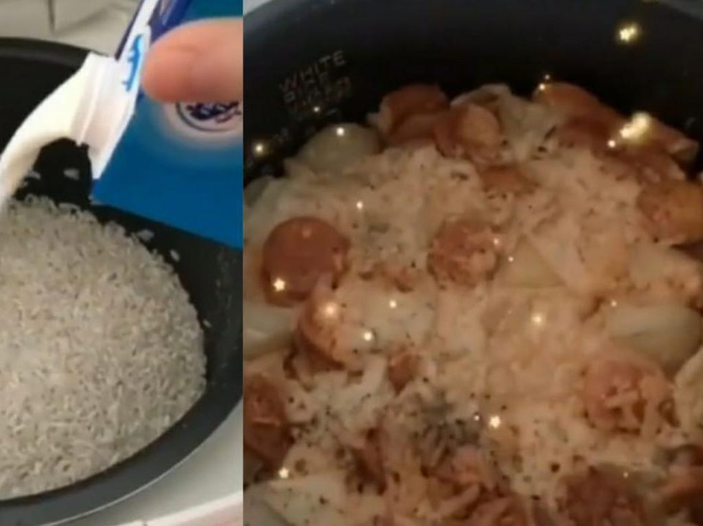 Netizen Bagikan Resep Nasi Campur Susu yang Gurih, Mau Coba?