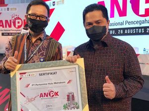 Pertamina Hulu Mahakam Raih Penghargaan Manajemen Anti-Suap