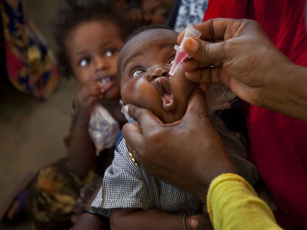 WHO Klaim Benua Afrika Sudah Bebas dari Polio WHO Klaim Benua Afrika Sudah Bebas dari Polio