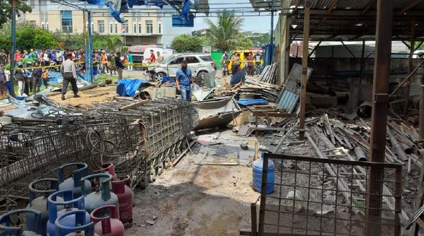 Potret Ledakan di Bengkel Las yang Tewaskan 4 Orang