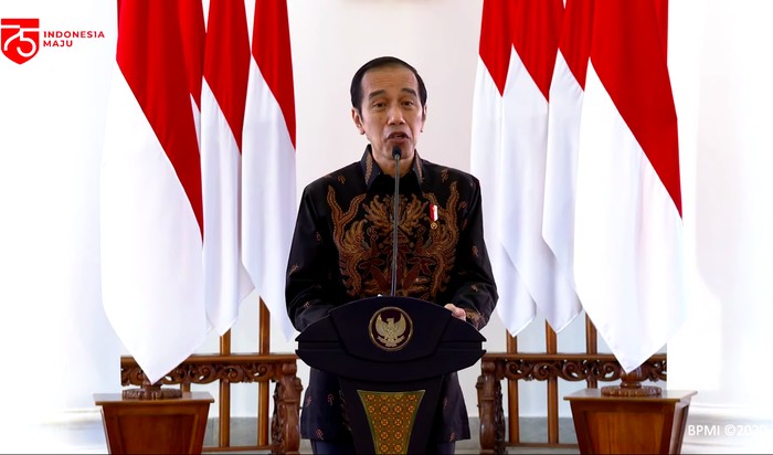 Presiden Jokowi, 26 Agustus 2020, dalam acara Aksi Nasional Pencegahan Korupsi. (Dok YouTube Sekretariat Presiden)