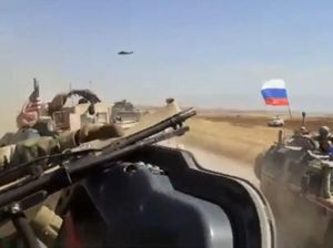 Tegang! Kendaraan Tempur AS Vs Rusia di Suriah Terekam Kamera