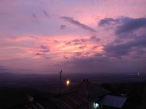 Senja Cantik dari Candi Ijo