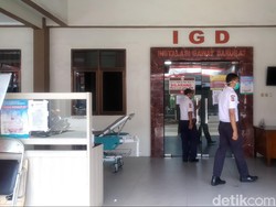 Hari Kedua Penutupan, Situasi di RSUD 45 Kuningan Sepi
