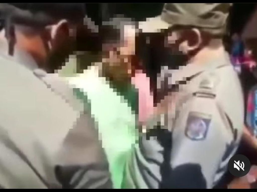 Viral Pria Tak Bermasker Cekcok dan Dorong Satpol PP di Depok Viral Pria Tak Bermasker Cekcok dan Dorong Satpol PP di Depok