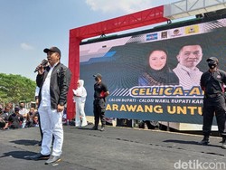Deklarasi di Monumen Kebulatan Tekad, Cellica-Aep Santuni Ribuan Jompo