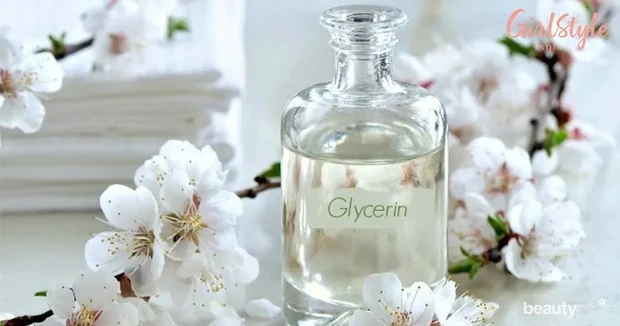 glycerin punya sifat yang dapat mengikat air sehingga menjaga kelembaban kulit