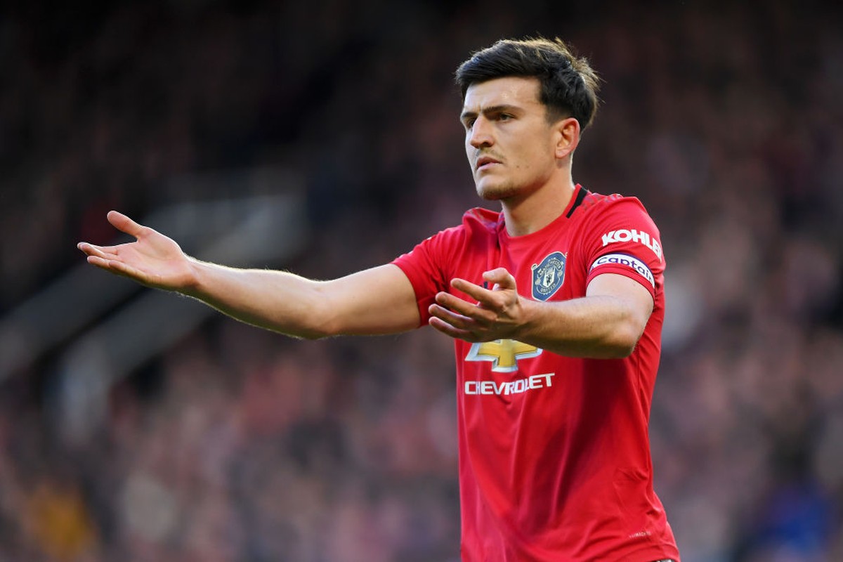 Kasihan Harry Maguire Kerja Sendirian (Getty Images/Laurence Griffiths)