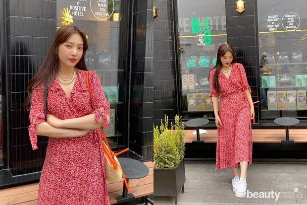 Joy RED VELVET/ Foto: Instagram.com/_imyour_joy inspirasi gaya OOTD Joy Red Velvet