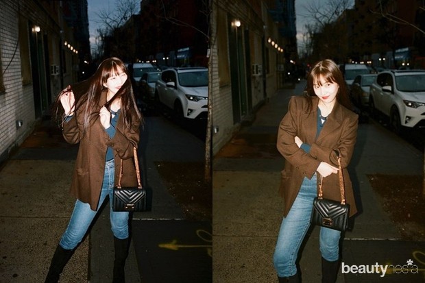 Joy RED VELVET/ Foto: Instagram.com/_imyour_joy inspirasi gaya OOTD Joy Red Velvet