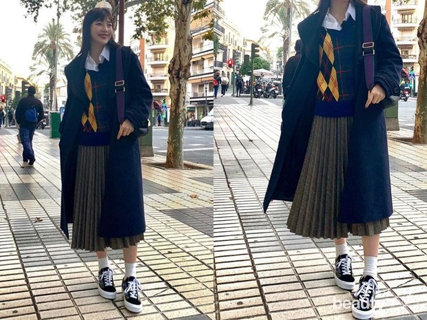 Joy RED VELVET/ Foto: Instagram.com/_imyour_joy inspirasi gaya OOTD Joy Red Velvet