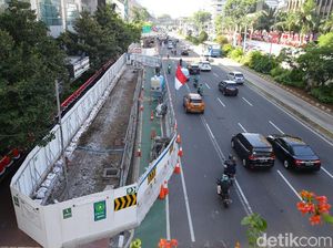 MRT Fase II Masuk Tahap Tes Pit hingga Pencabutan Pohon MRT Fase II Masuk Tahap Tes Pit hingga Pencabutan Pohon