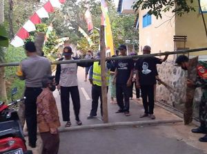 Sempat Ditutup Warga, Jalan Sumur Bandung Ciamis Kembali Dibuka