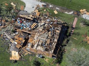 Potret Kerusakan Akibat Badai Laura di Louisiana Potret Kerusakan Akibat Badai Laura di Louisiana