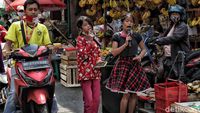 Potret  Zona Merah Corona di Pademangan Barat Jakut