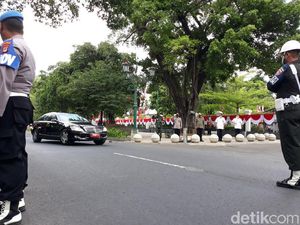 Usai Resmikan Bandara Kulon Progo, Jokowi Tiba di Gedung Agung Yogya