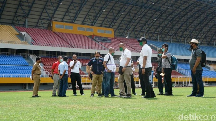 PSSI meninjau Stadion Gelora Jakabaring.