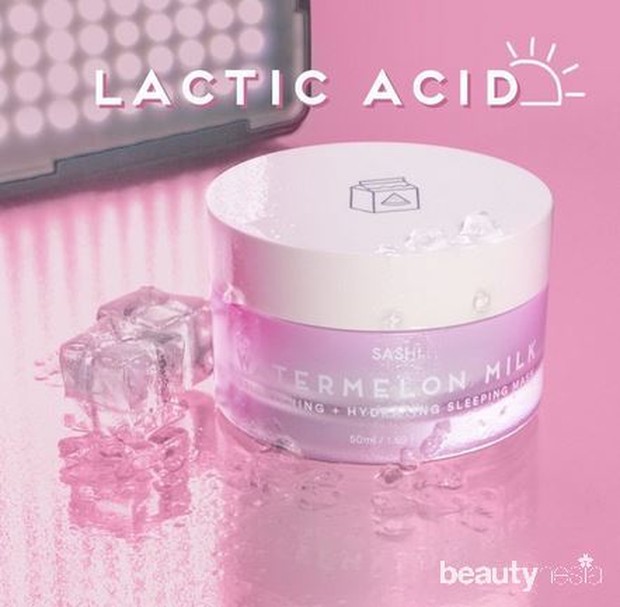 SASHI Watermelon Milk Sleeping Mask